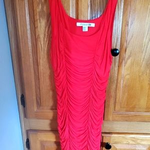 Red Dress size medium. Worn once. Stretchy